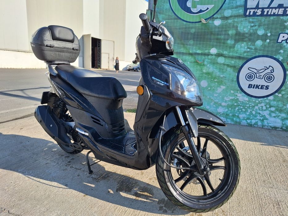 Scuter 125, Sym Symphony SR doar 2600km in garanție