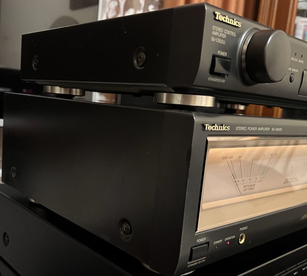 Amplificator Technics SE-A900S si preamplificator SU-C800S