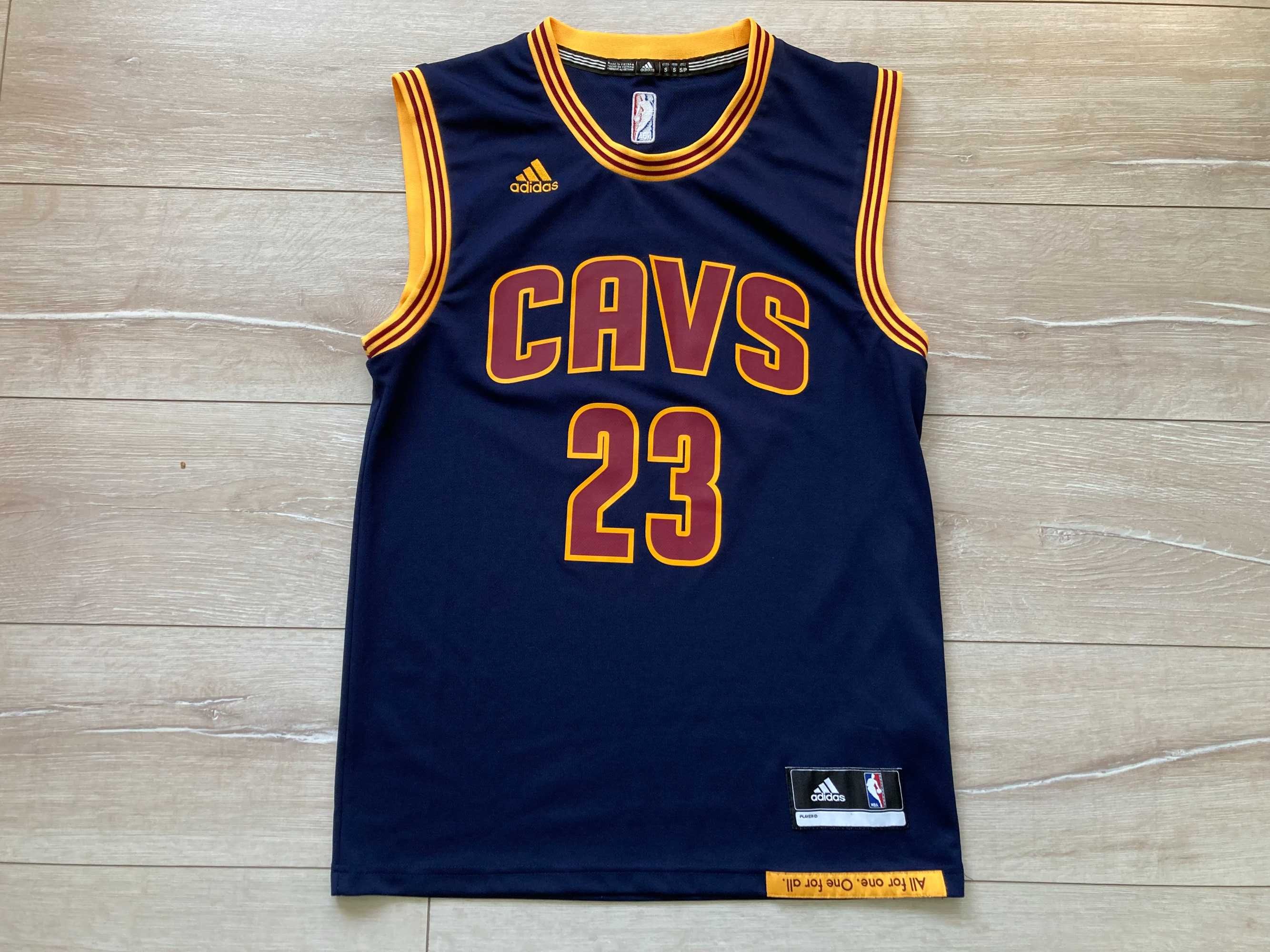 NBA Adidas Cleveland Cavaliers Lebron James баскетболен потник S