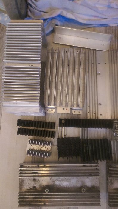 Radiatoare/racitoare/coolere aluminiu pt amplificator/statii/laptop