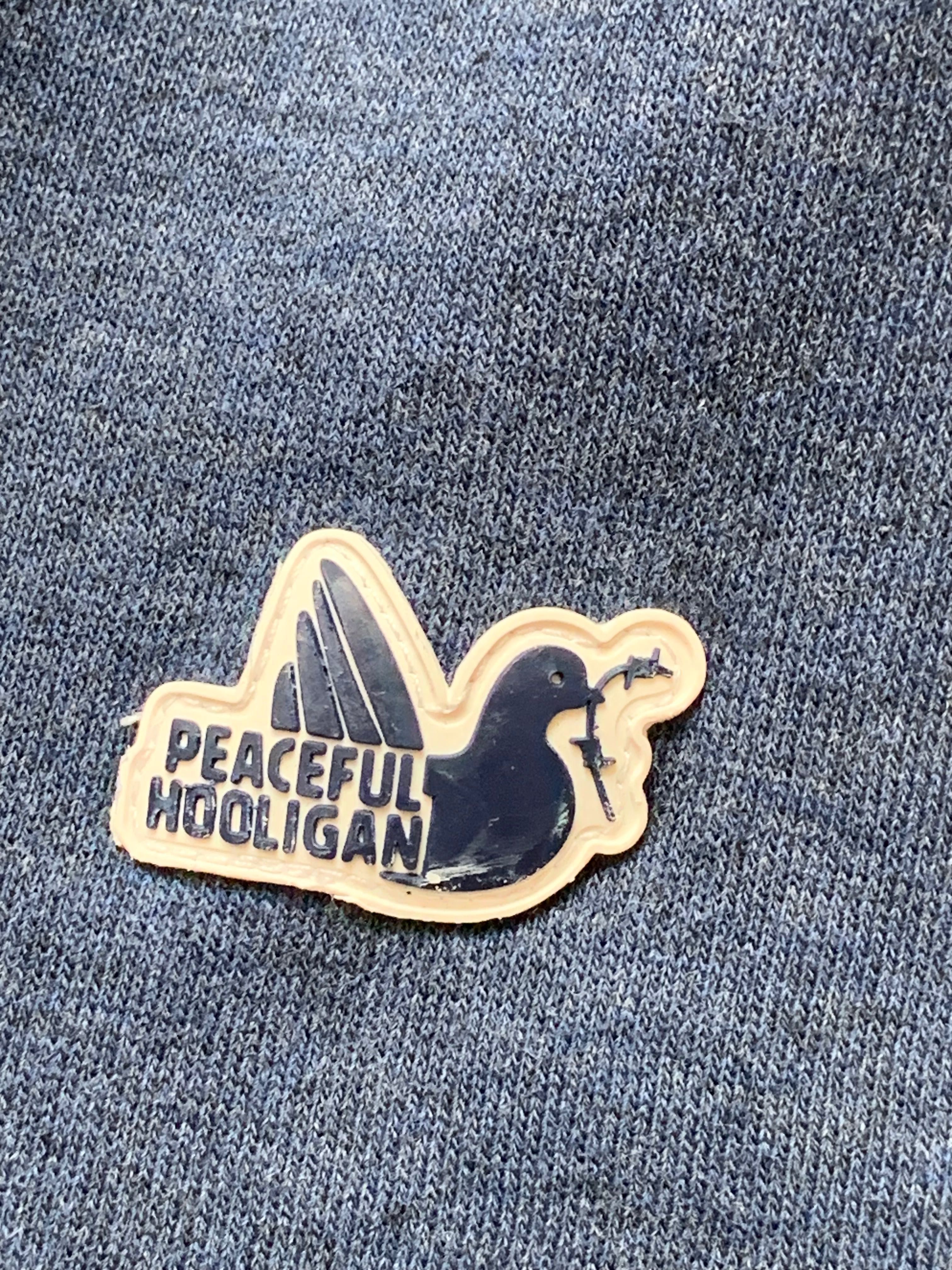 Peaceful hooligan zip hoodie
