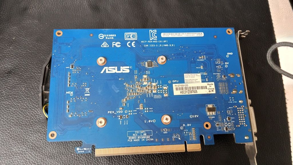 Видеокарта Nvidia geforce 1030