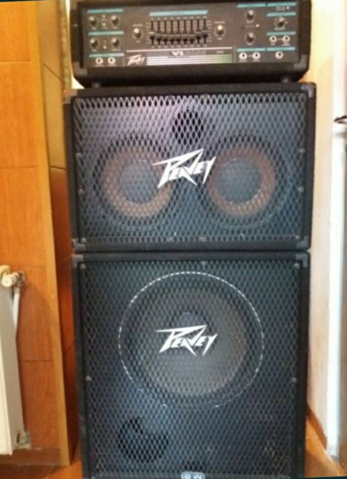 Stack chitara bass Peavey Mark VI / Peavey 210TX / Peavey 115BX