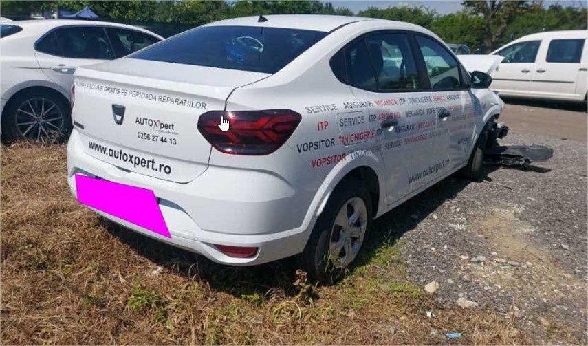 Dacia Logan 2021 avariat
