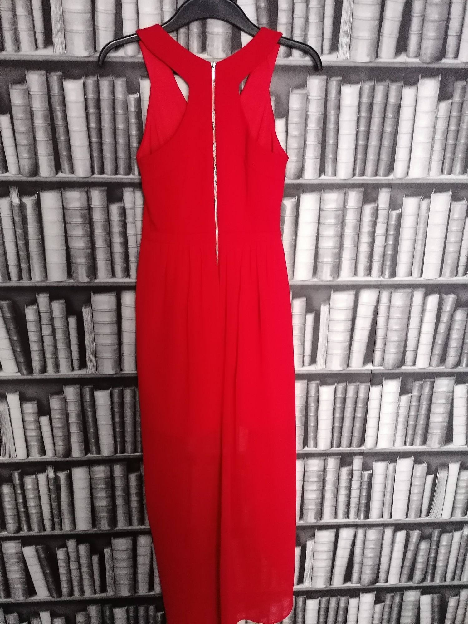 Страхотни червени рокля Forever и гащеризон h&m