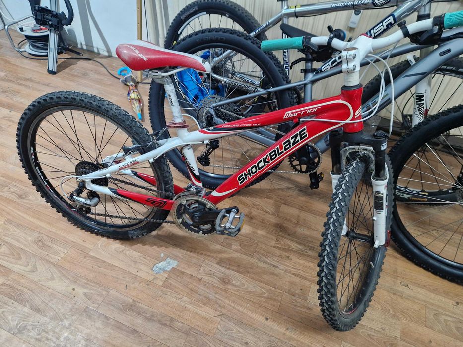 Детско колело Shockblaze Warrior велосипед 24 инча декатлон байк bike