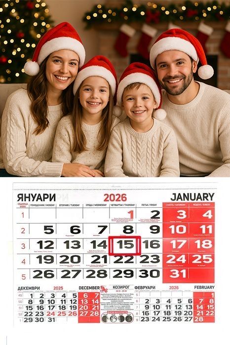 Персонализаран календар