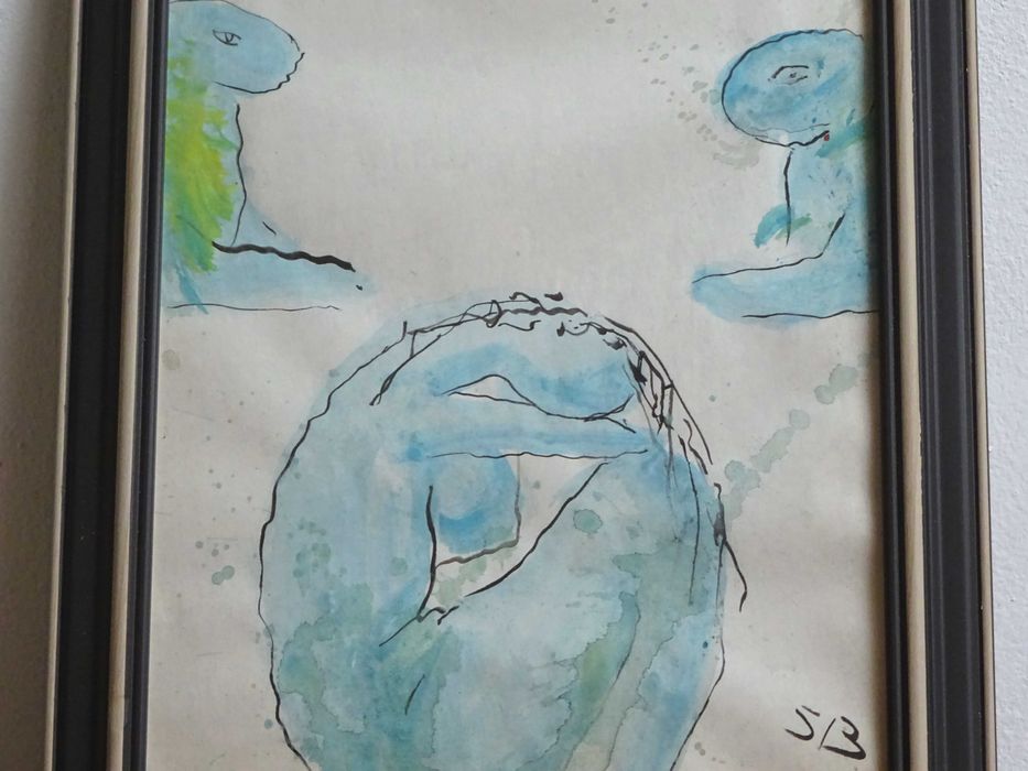 Tablou Sabin Balasa, “Speranta” | tehnica mixta deosebita