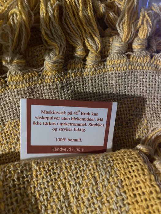 100х112 см ръчно тъкана покривка