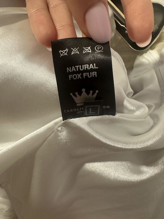 Blană naturală vulpe