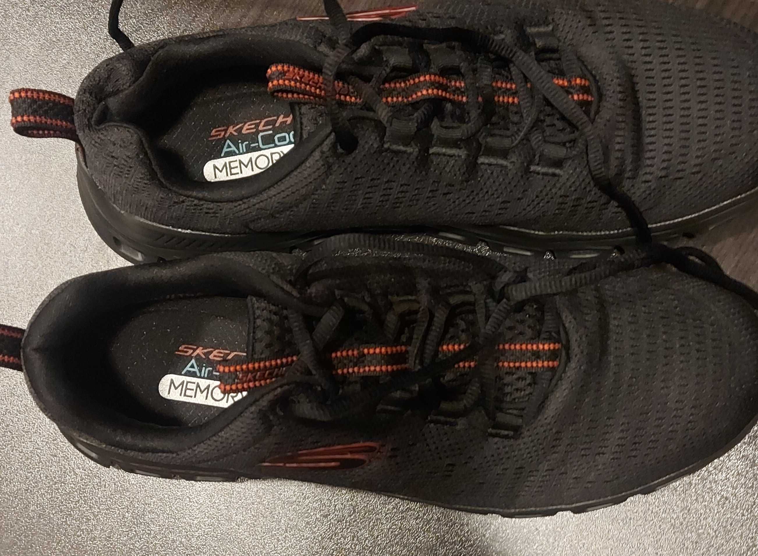 Спортни обувки Glide-Step-Fasten Тъмночервен/Черен Мъжки Skechers