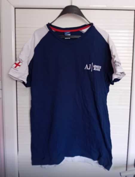 Оригинална тениска Armani x Reebok x Olimpia Milano