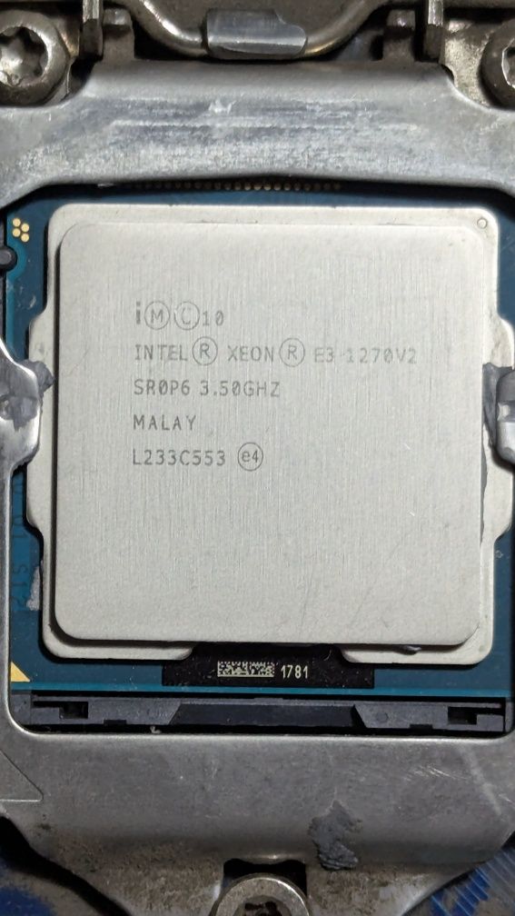Процессор intel Xeon e3 1270v2