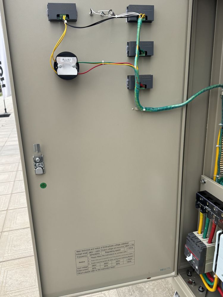 Sotiladi-STABILIZATOR ANDELI-SVC-100kva 380v QR-Kod-TOZA Original