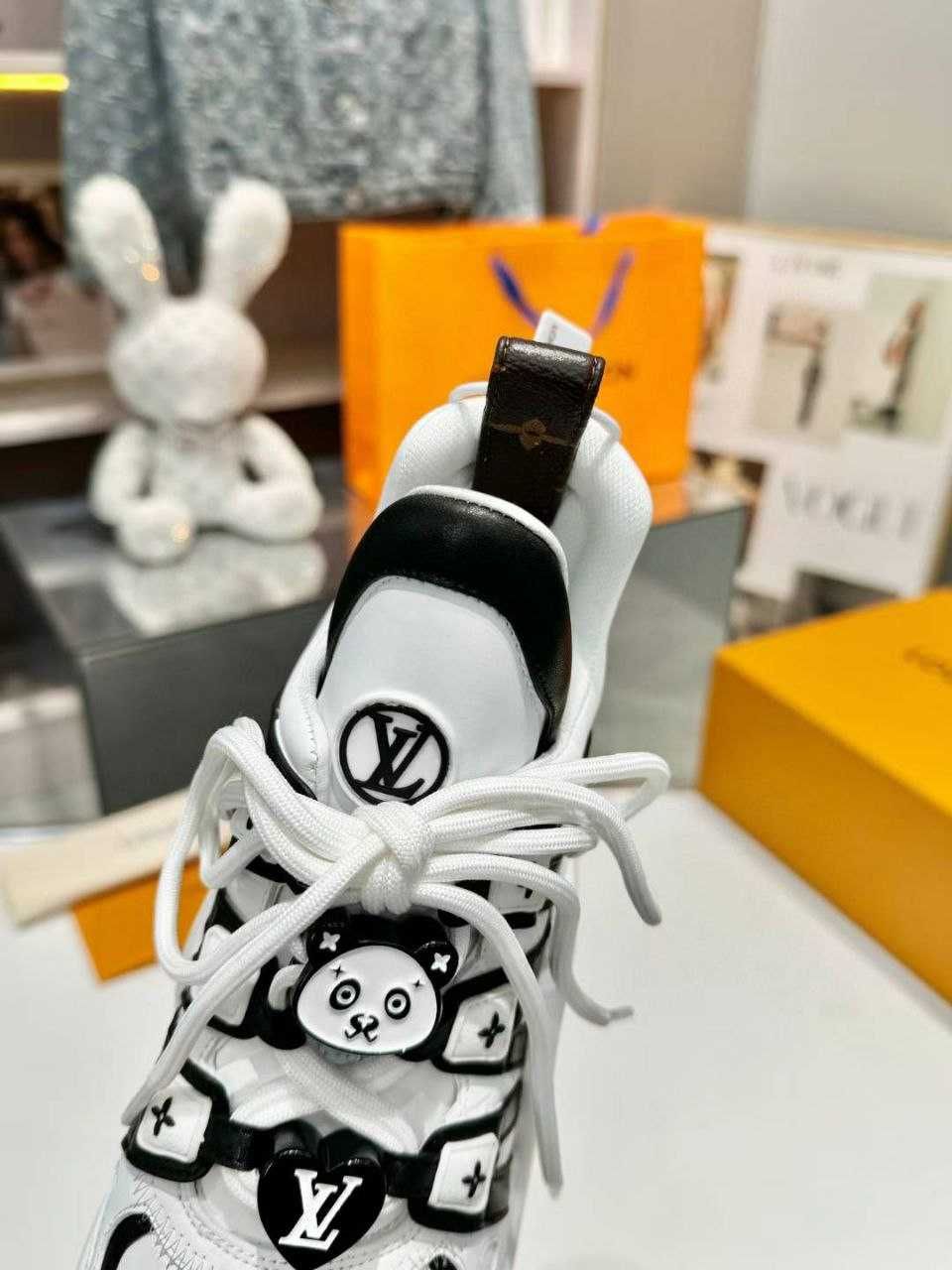 Louis Vuitton Adidasi Pantofi de sport tenisi, piele naturala 012709