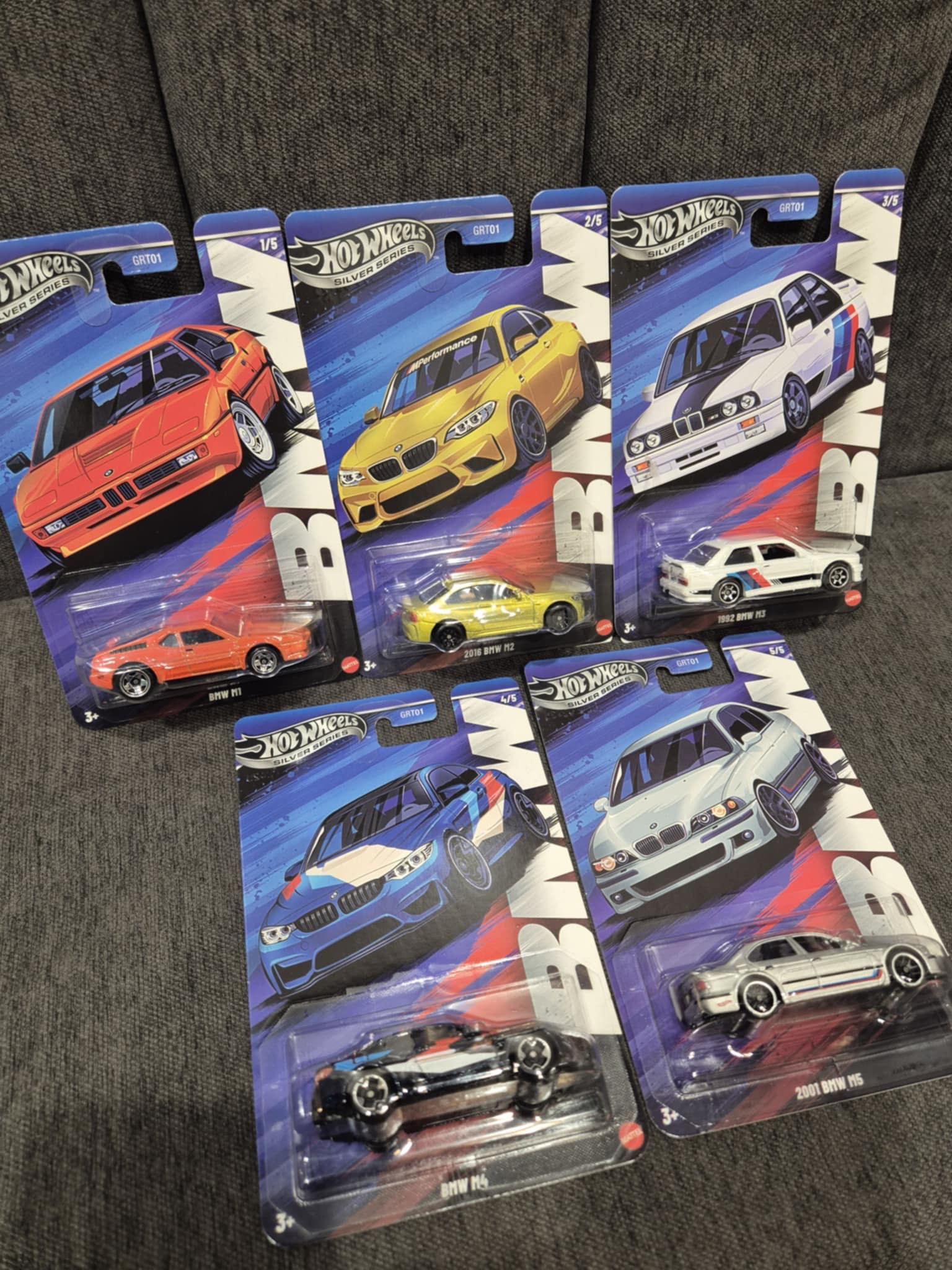 Hot Wheels BMW SET 2025