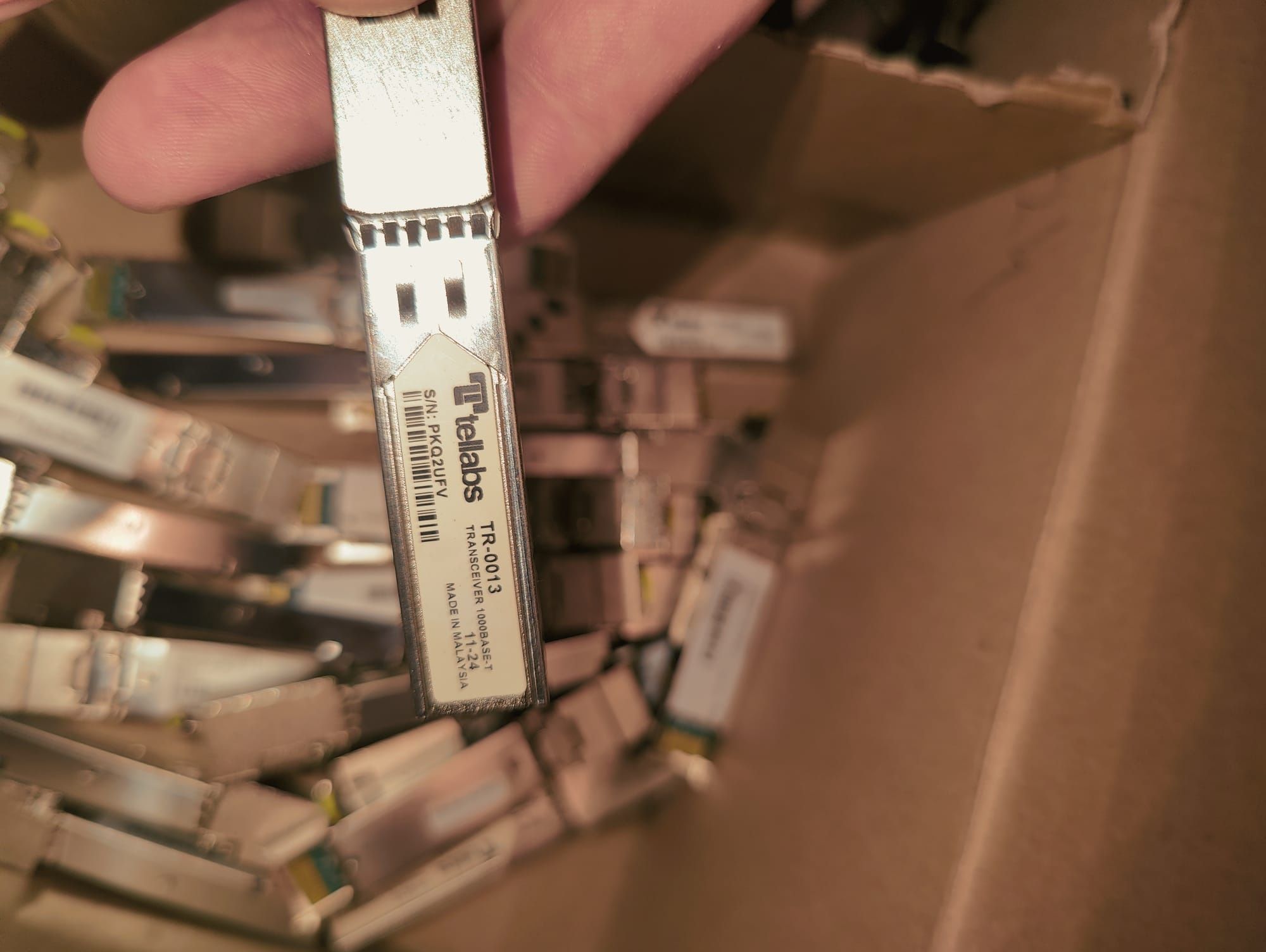 SFP uri 1G electric diferite modele si vendori