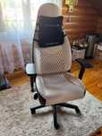 Стол за компютър noblechairs ICON, бял/черен