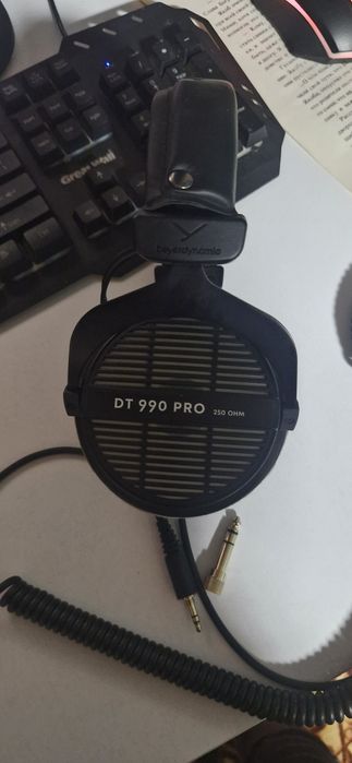 Студийные Наушники + аудиокарта