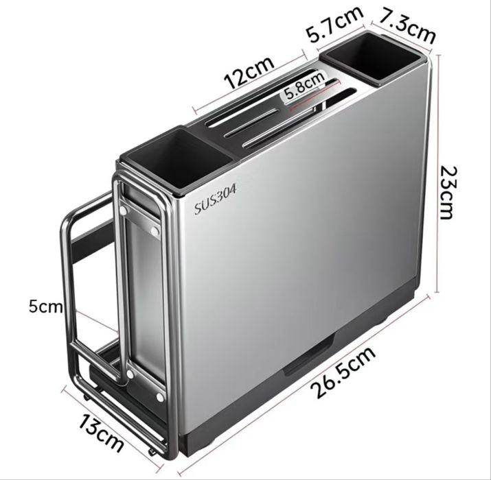 Подставка для ножей нержавеющая сталь