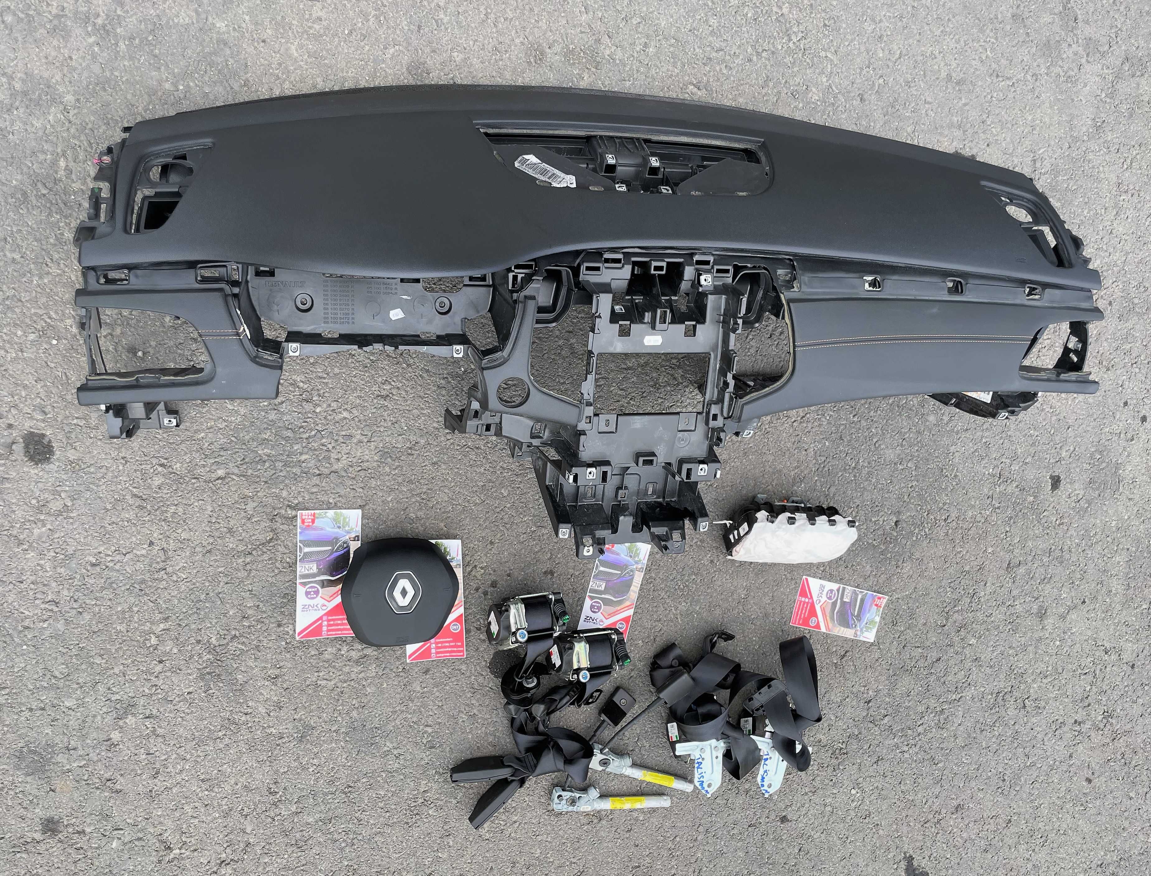 Renault Talisman kit airbag volan pasager set centuri - plansa bord