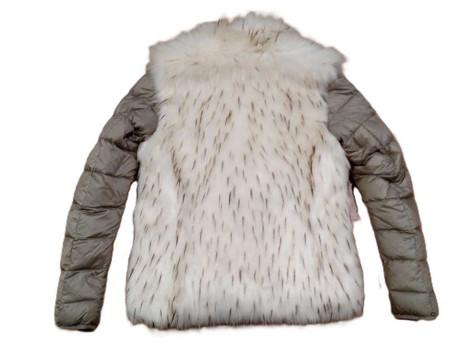 Colmar женско ДВУЛИЦЕВО пухено яке естествен косъм 90% пух перфектно