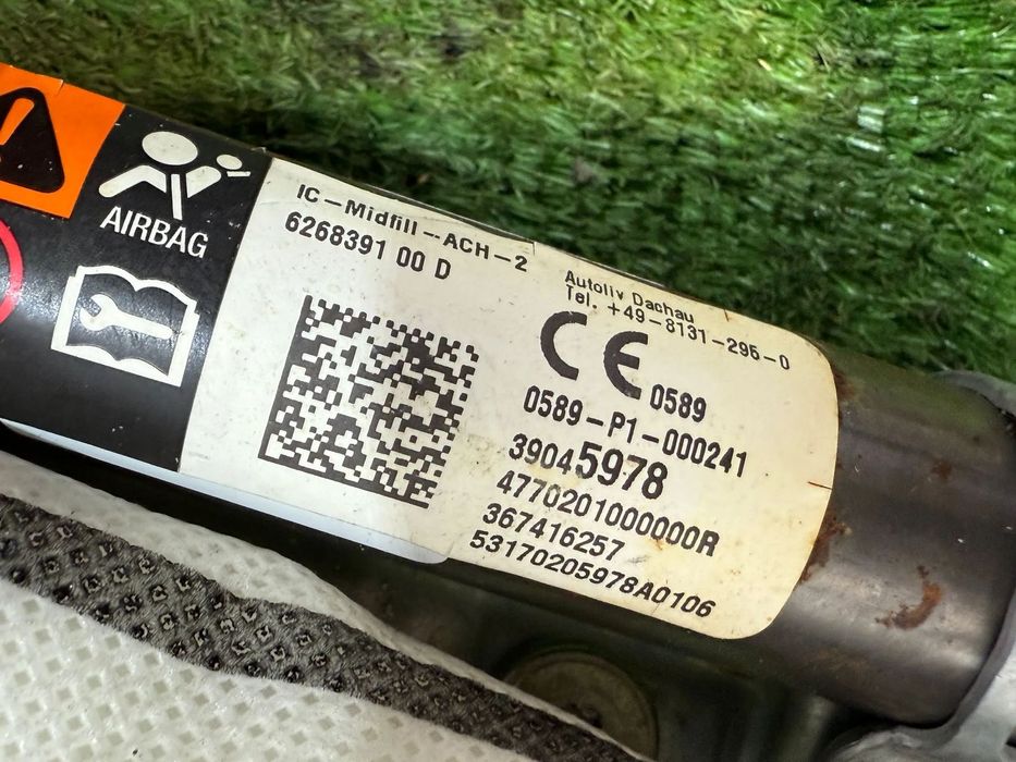 AIRBAG CORTINA DREAPTA OPEL CORSA E 1.4 BENZINA 2017 COD OEM 0589-P1-000241 39045978 2014-2019