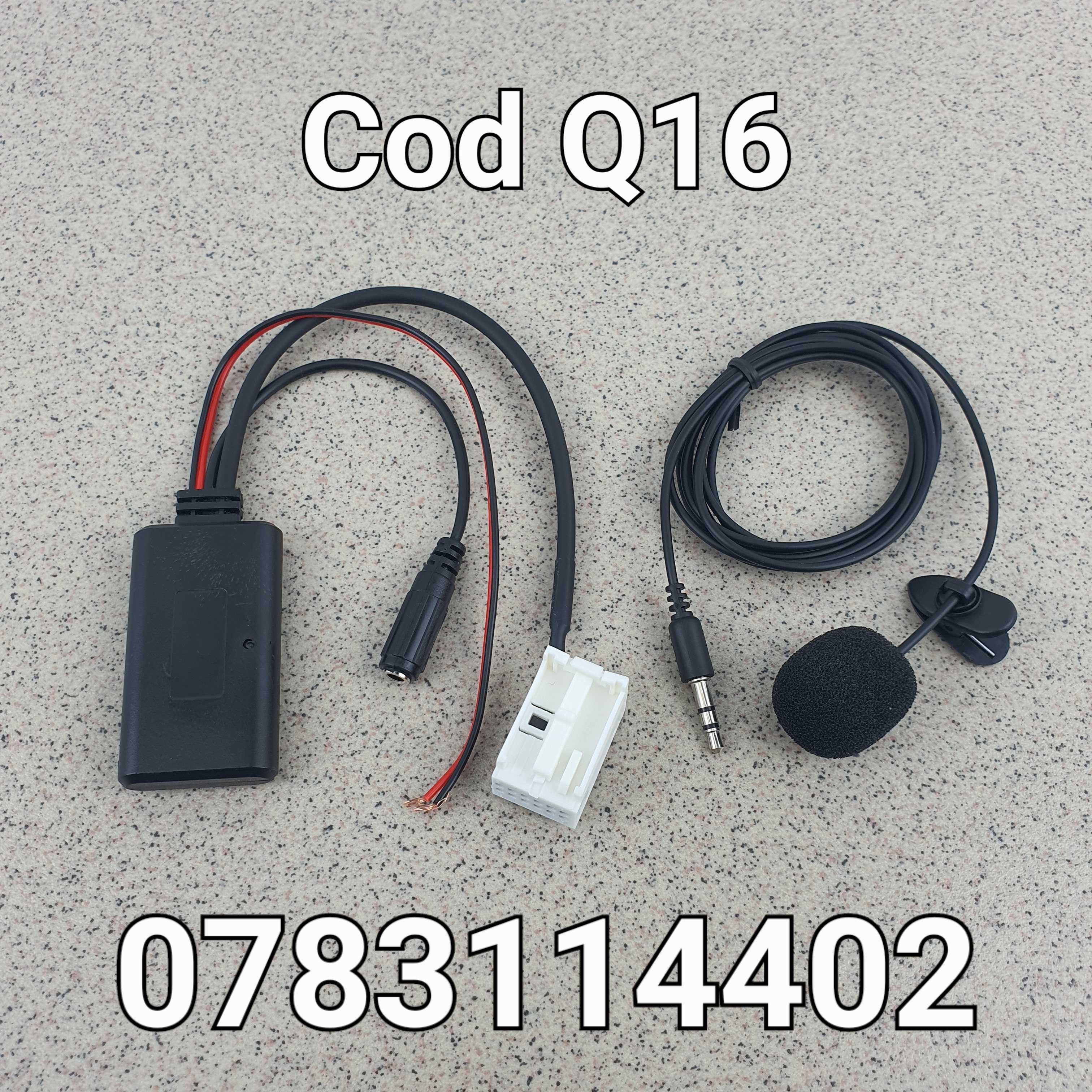 Car Kit-Aux-Adaptor-Modul Bluetooth pt Skoda Seat Audi Passat-VAG- Q16