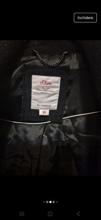 Palton 38,oliver