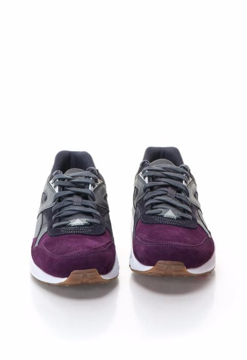 adidas PUMA barbat marimea 43 - pantofi sport violet cu gri inchis NOI