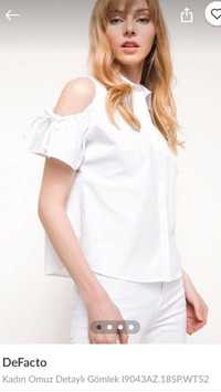 Женская новая блуза, размер М, DEFACTO, пр-во Турция, хлопок 100%
