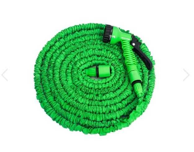 Furtun extensibil pentru gradina 60M cu cap de udat cu pulverizator