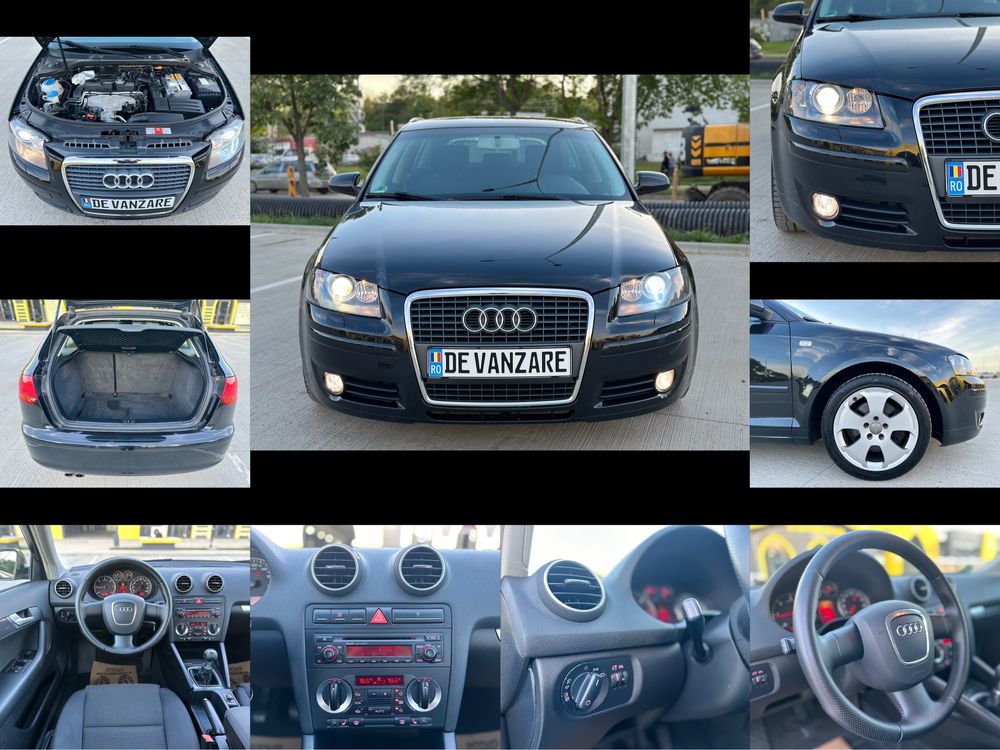 Audi A3 * SportLine * 2007 * 2.0 TDI * 170 cai * Import Germania *