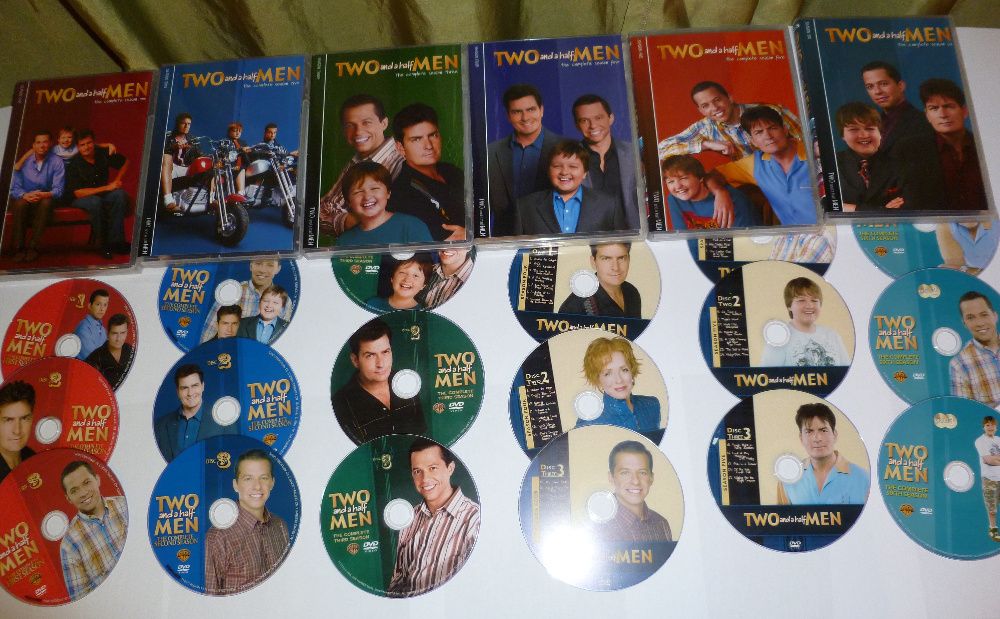 Two and a Half Men-Doi barbati si jumatate 12 SEZONAE DVD