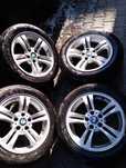 4jante 5x120 R17originale BMW X3 anvelope iarna 235/55/17