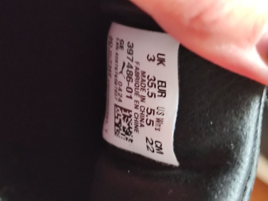 Puma adidași mărimea 35, 5