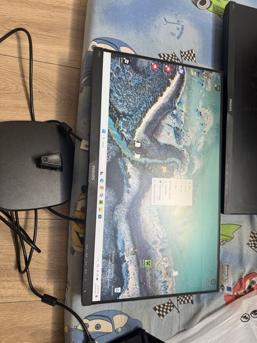 Monitor LED philips 23.8” Full HD, IPS, HDMI, VGA DVI