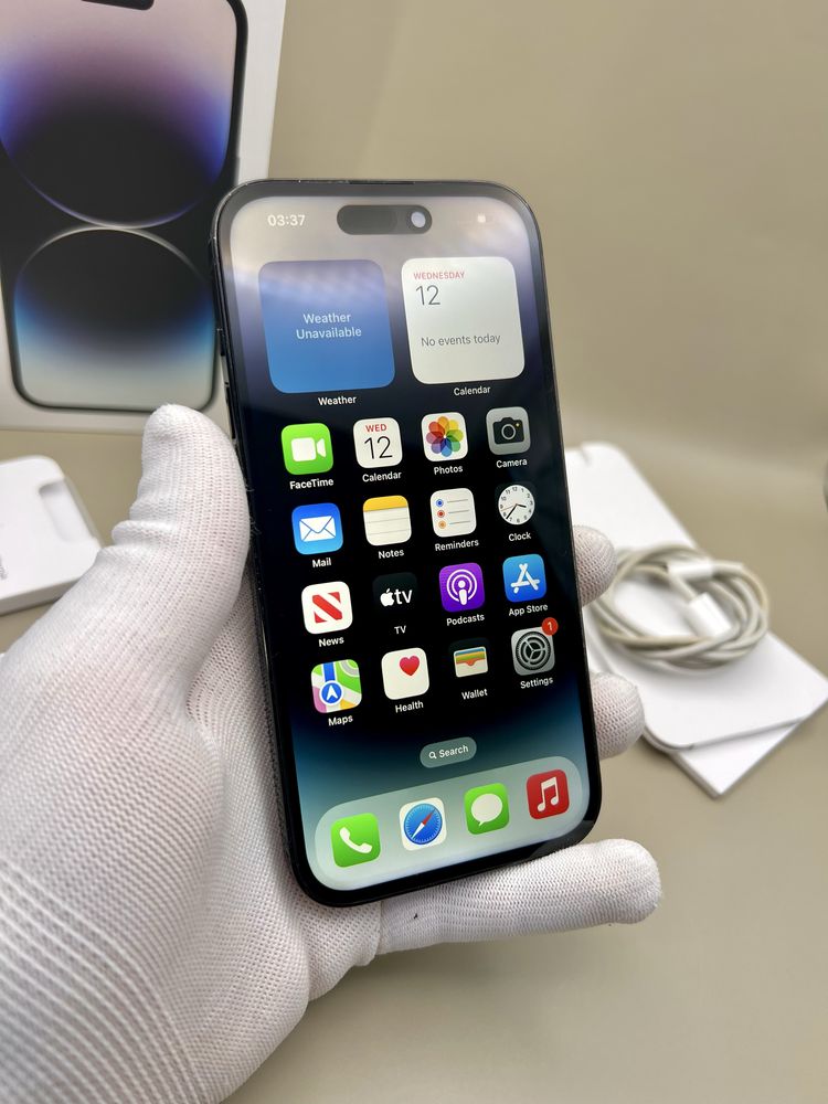iPhone 14 PRO, 128GB, Black / Space Gray, КАТО НОВ, ГАРАНЦИЯ!