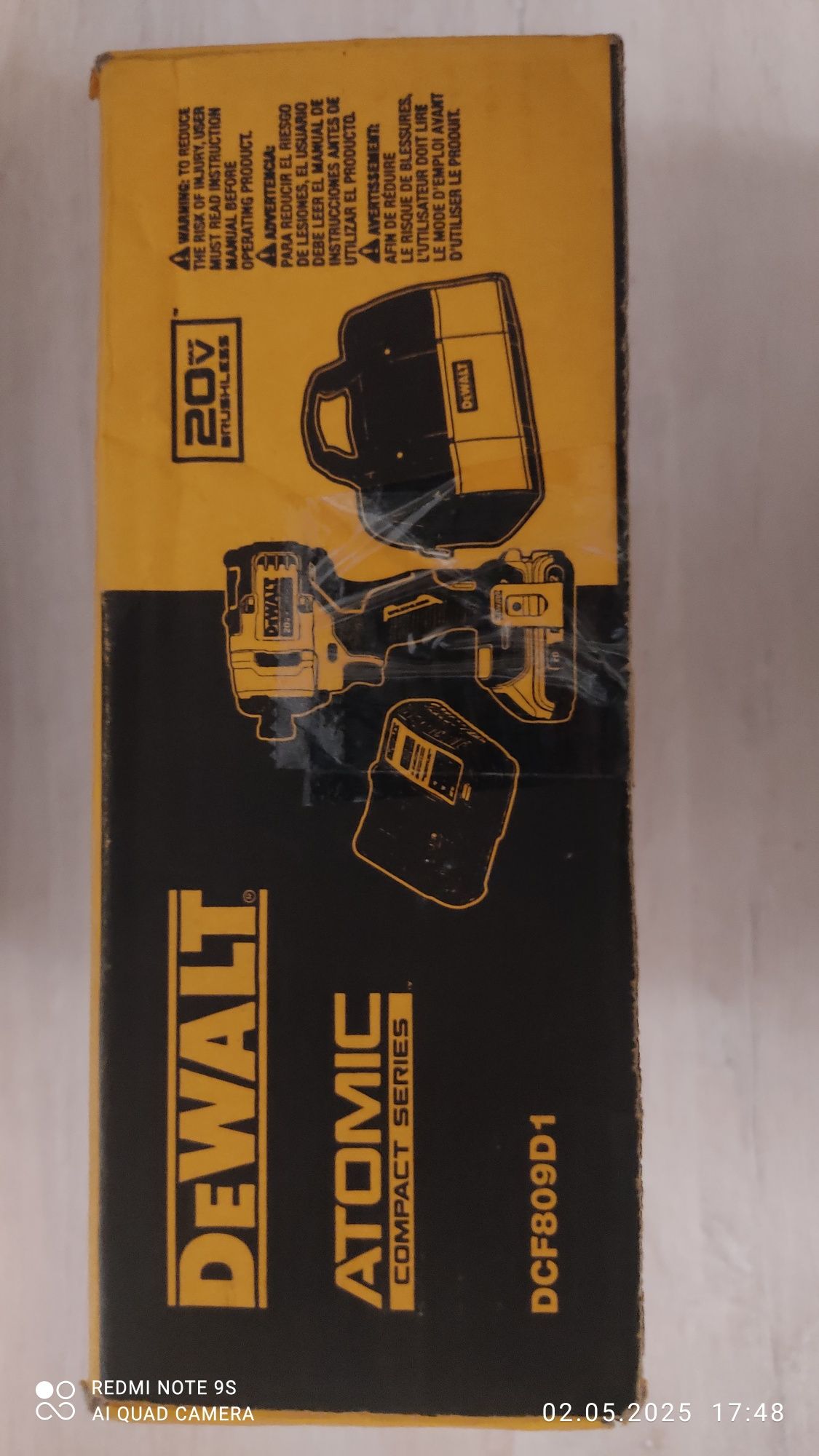Импакт DeWalt DCF809D1