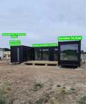 Vand 3 modulare containere modulare de locuit