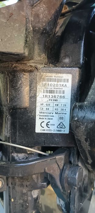 Vand Motor barca Mercury 9,9 cp