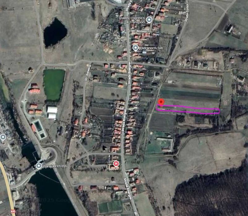 Teren 5.800 mp Petrești (Sebeș) –  casă / investiție / închiriere