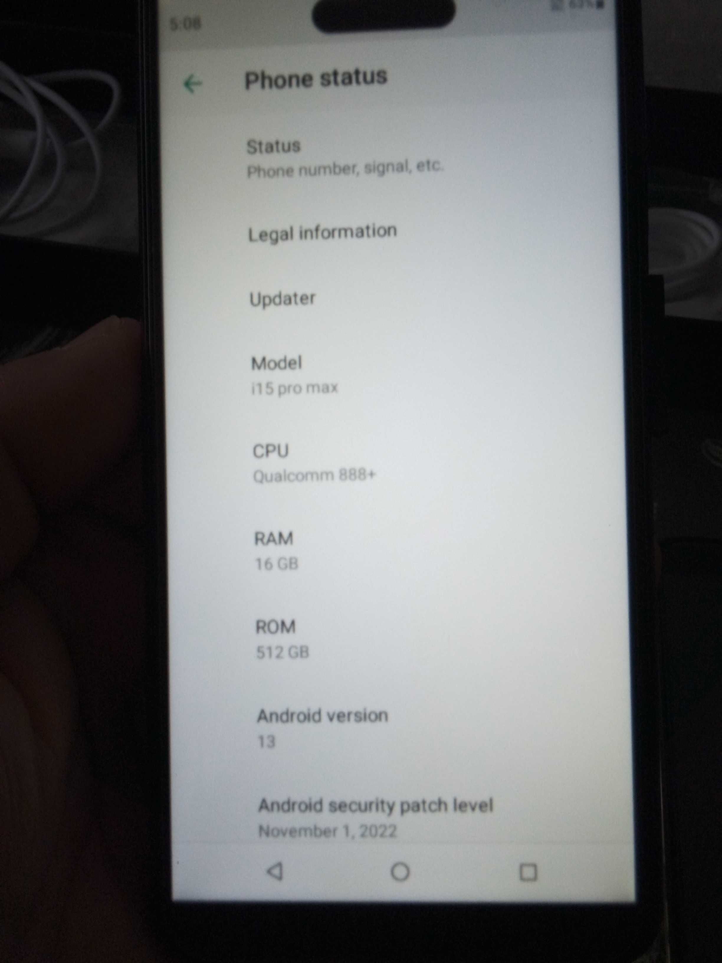 Телефон I15 Pro Max