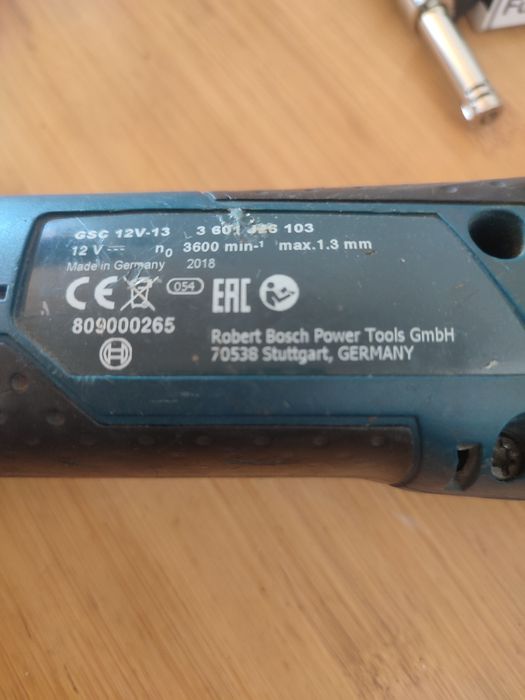 Foarfeca de tabla Bosch 12 v 6ah