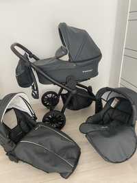 Carucior bebe 3 in 1  Krausman -Rider Soft