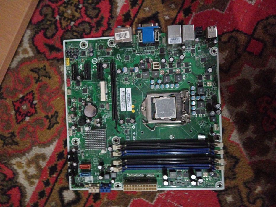 Материнская плата lga 1156 + i3 550