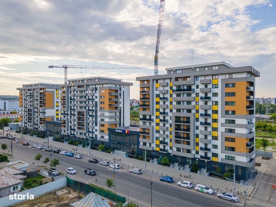 Apartamente noi 1 camera direct  dezvoltator Poitiers Towers