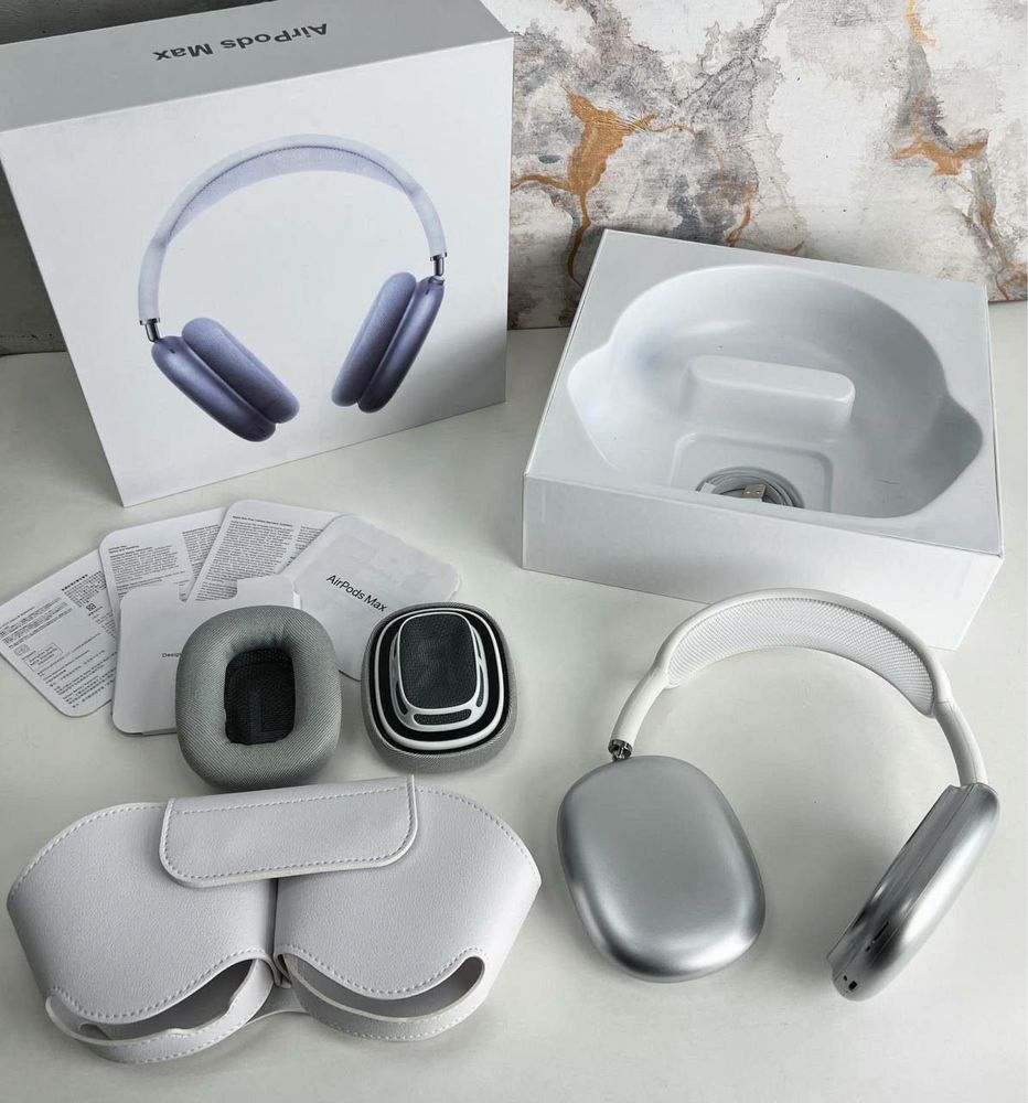 Airpods max 1:1 оригинал, Наушники Эйрподс макс, В премиум качестве