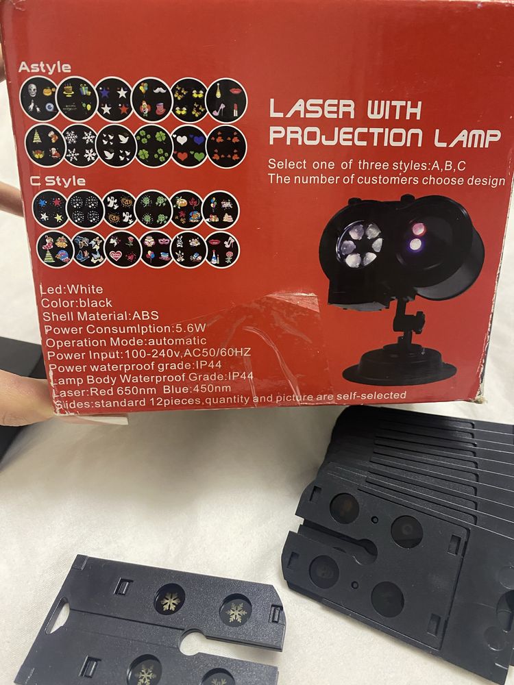 Laser cu lampă de proiecție de exterior