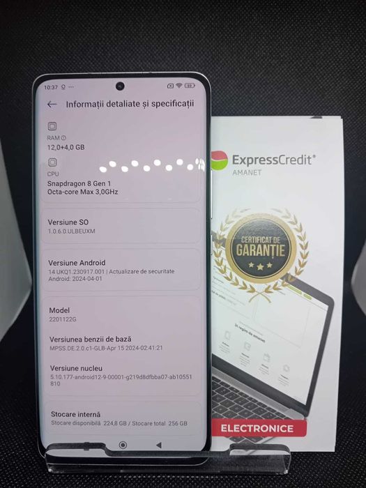 Xiaomi 12 Pro (Ag18 Tutora b.27071) - Garantie 2 ani!